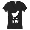 big cock Women's V-Neck T-Shirt