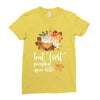 but first pumpkin spice latte, Ladies Fitted T-Shirt