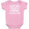 rescue dogs are my life dog rescue Baby Onesie