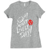 oh what a lovely day Ladies Fitted T-Shirt