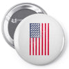 t-rex vintage american flag Pin-back button