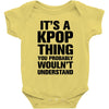 it's a kpop thing you probably wouln't understand Baby Bodysuit