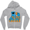 Me Just Here Fore The Cookies Zipper Hoodie