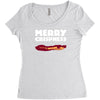 merry crispness Women's Triblend Scoop T-shirt