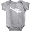 design uh 1h helicopter hubschrauber us army irak krieg war vietnam Baby Onesie