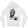 mr potato black knight Zipper Hoodie