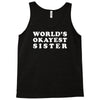 world's okayest sister Tank Top