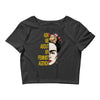 ask me about my feminist agenda frida kahlo Crop Top