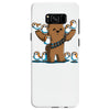 chewie and porgs Samsung Galaxy S8 Case