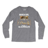 march  girl is a perfect combination of princess and warrior Long Sleeve Shirts