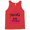 Celebrating With the 6th Birthday Queen Tank Top