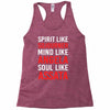 spirit, mind, soul pt Racerback Tank