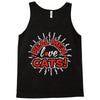 real men love cats (3) Tank Top