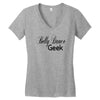 belly dance geek choose your own style dark Women's V-Neck T-Shirt