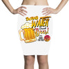 save water drink beer Pencil Skirts