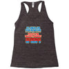 push me around grandma Racerback Tank