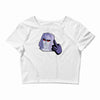 mega flipped off Crop Top