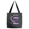 supporting the fighter, admiring the survivors, honoring the taken Tote Bags