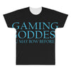 gaming goddess you may bow before me All Over Men's T-shirt
