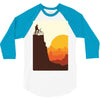 break on the mountain 3/4 Sleeve Shirt