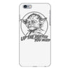 yoda funny slogan retro movie iPhone 6 Plus/6s Plus Case