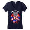 memorial day 2018 911 we will never  fotget Women's V-Neck T-Shirt