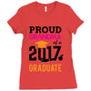 Class of 2017 Proud Mother Graduation Ladies Fitted T-Shirt