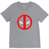 deadpool logo avengers marvel comics gift V-Neck Tee