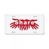 share License Plate