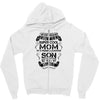 Super Cool Mom Of A Freaking Awesome Son Zipper Hoodie