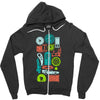 time machines Zipper Hoodie