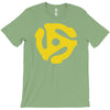 45 rpm vinyl record t shirt dj music records mens ladies tee funny T-Shirt
