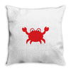 crabby Throw Pillow