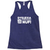 reading nuf Racerback Tank