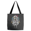 mummy invasion Tote Bags