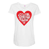 LOVE GAMES Maternity Scoop Neck T-shirt