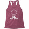 0 100 real quick Racerback Tank