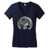 halloween Women's V-Neck T-Shirt