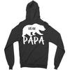 Papa Bear Zipper Hoodie
