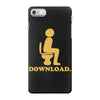 downloading poop iPhone 7 Case