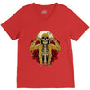 hip hop and rose V-Neck Tee