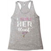 i stole her heart couple Racerback Tank