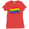 Rainbow Flag Ladies Fitted T-Shirt