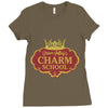 charm school Ladies Fitted T-Shirt