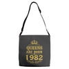 queens are born in 1982 Adjustable Strap Totes