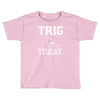 trig or treat1 Toddler T-shirt