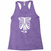 beer belly xray skeleton funny Racerback Tank
