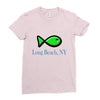 long beach Ladies Fitted T-Shirt