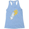 running we kick asphalt Racerback Tank