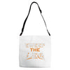 sweep the leg Adjustable Strap Totes